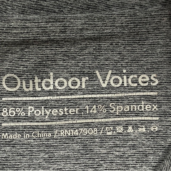 Outdoor Voices Grey Leggings - Sz S - Picture 4 of 11